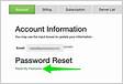 How do I reset my password IPVanis